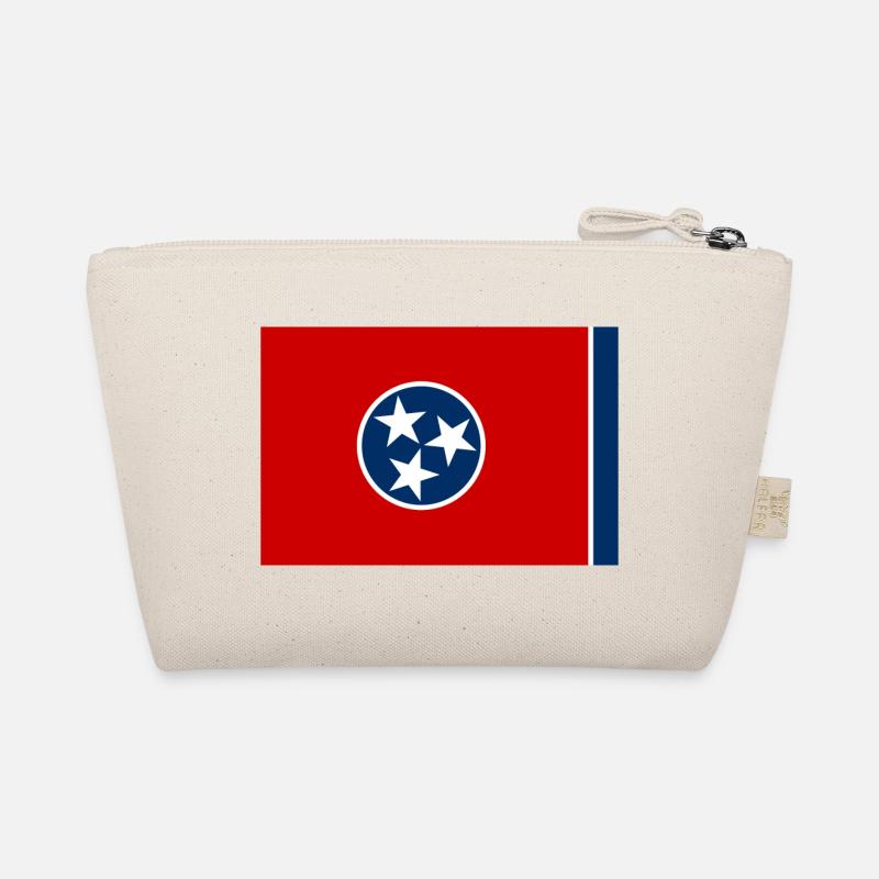 Tennessee USA flag flag Organic Pouch