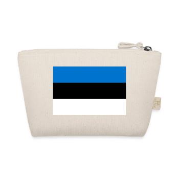 Drapeau Estonie drapeau Estonien - Trousse biologique - nature - Dos