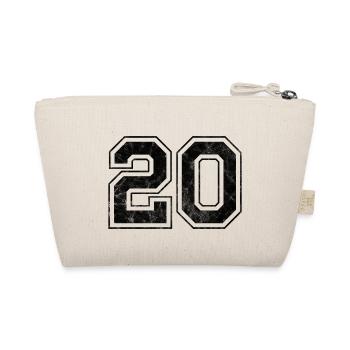Number 20 - Organic Pouch - nature - Back