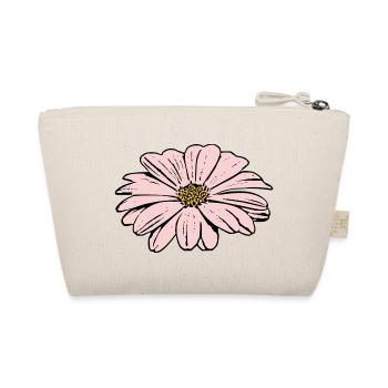 Flower Pink Pink Flower Flowers Pink Pink Flowers - Organic Pouch - nature - Back