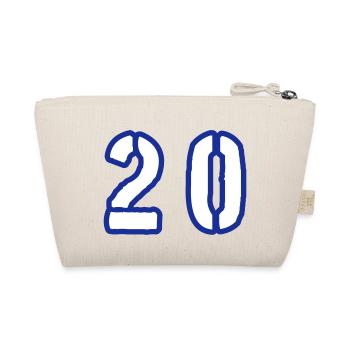 20 Number Symbol - Organic Pouch - nature - Back