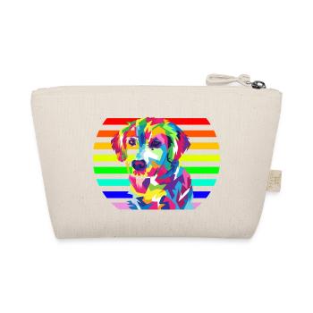 Chien arc-en-ciel - Trousse biologique - nature - Dos