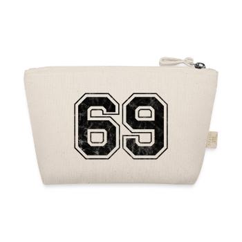 Number 69 - Organic Pouch - nature - Back