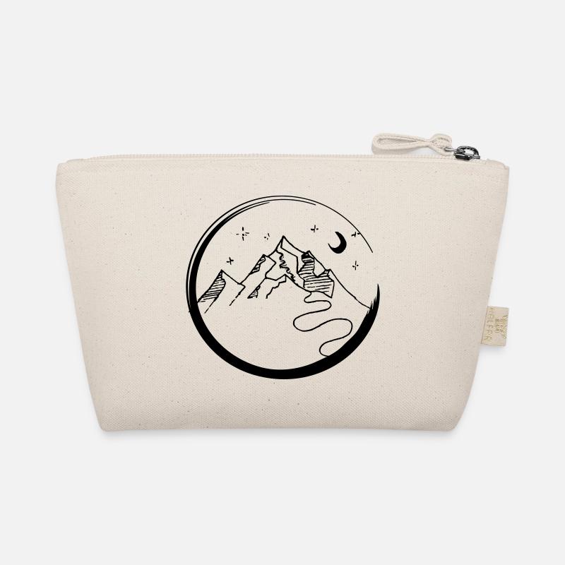 Mountains at night Organic Pouch