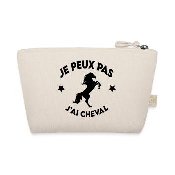 je peux pas j'ai cheval - Trousse biologique - nature - Dos