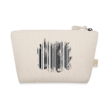 Optische Täuschung Barcode der einem Wald gleicht - Bio-Täschchen - Natur - Hinten