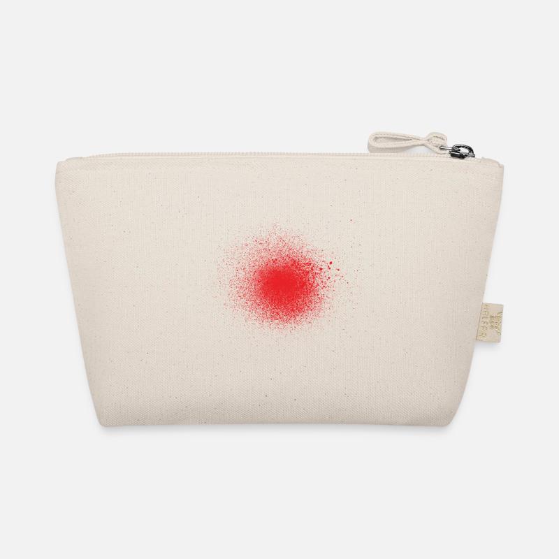 Color Blob Splash Painter Gift Circle Colored Organic Pouch