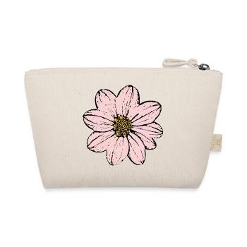 Flower Pink Pink Flower Flowers Pink Pink Flowers - Organic Pouch - nature - Back