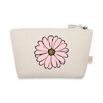 Flower Pink Pink Flower Flowers Pink Pink Flowers - Organic Pouch - nature - Back
