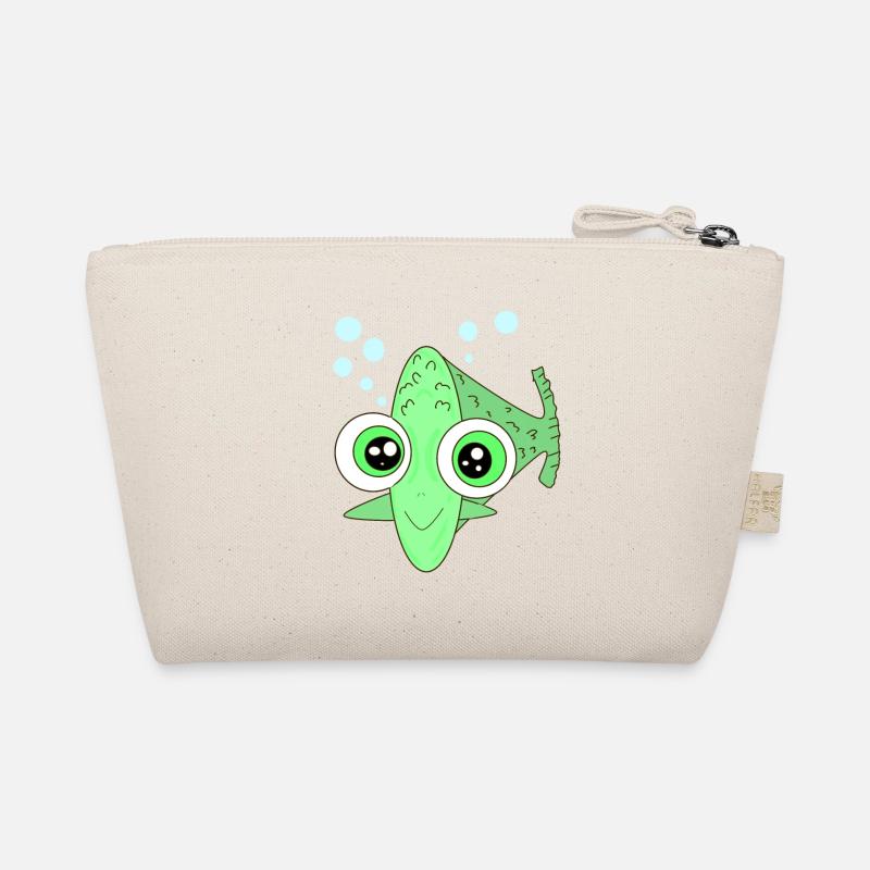 Fish Fish Glubschaugen Comicstyle Aquaristics Organic Pouch