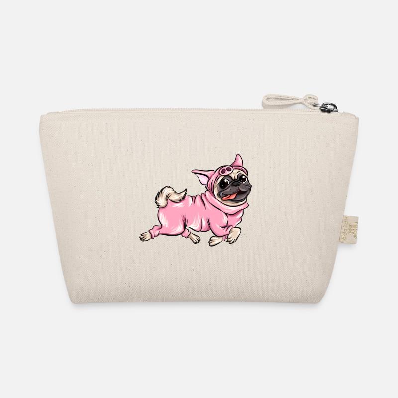 Jogging Running Pig Dog Training Gift Organic Pouch
