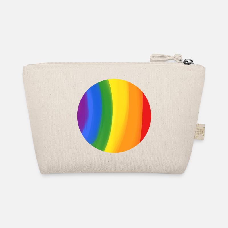 Couleurs de l’arc-en-ciel attrapé dans un cercle Trousse biologique