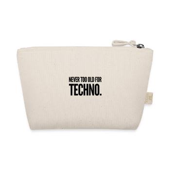 Techno Musique T-shirts I Technorave idée cadeau - Trousse biologique - nature - Dos
