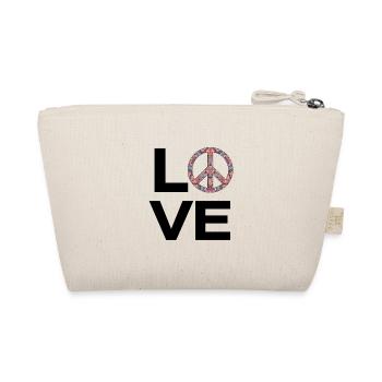 Hippie signe T-shirts | Les années 60 Idée de cadeau - Trousse biologique - nature - Dos