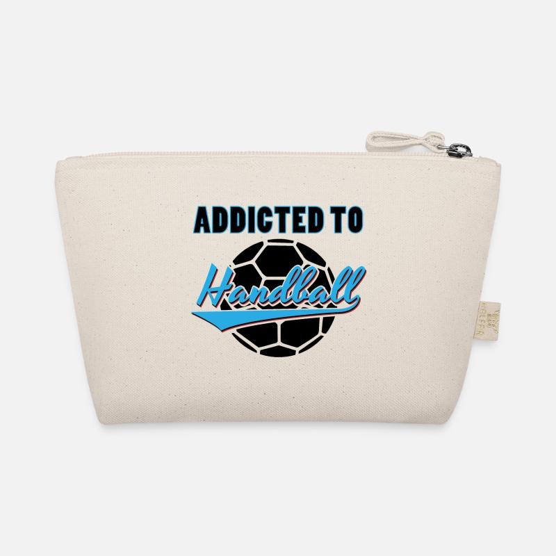 Handball Handbälle Handballer Sport Geschenkidee - Bio-Täschchen - Natur