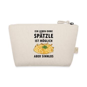 Schwaben Shirt | Spätzle Maultaschen Geschenkideen - Bio-Täschchen - Natur - Hinten