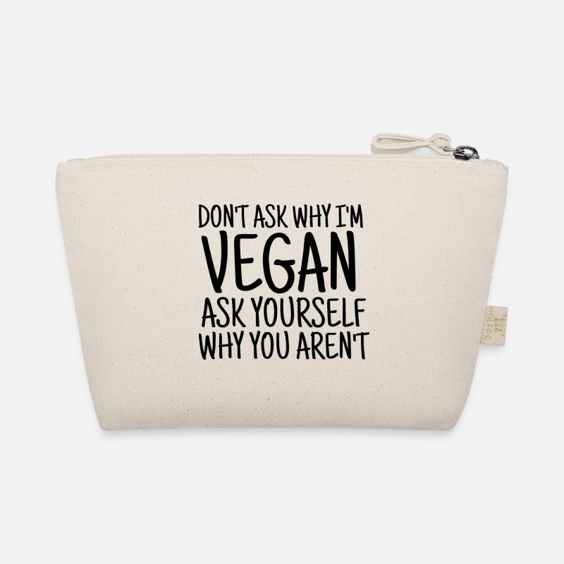 VEGAN VEGANER - Bio-Täschchen - Natur