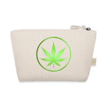 Marijuana leaf - Organic Pouch - nature - Back