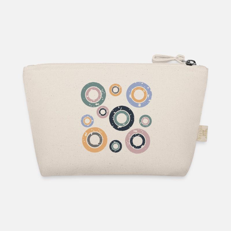 Circles retro Organic Pouch
