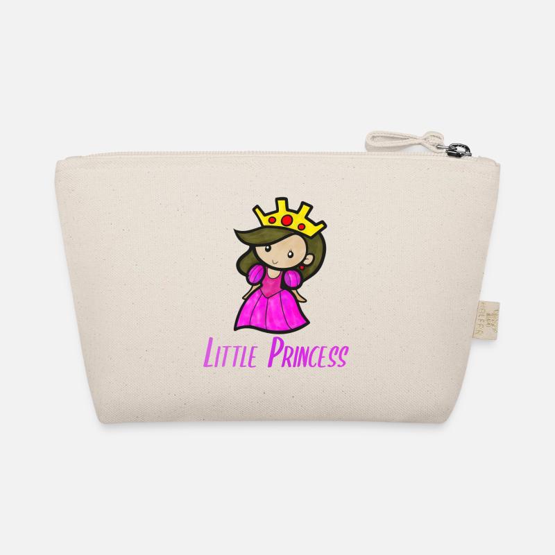Pink Little Princess - Bio-Täschchen - Natur