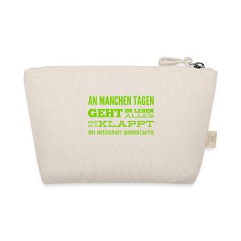 Pech im Leben - Bio-Täschchen - Natur - Hinten