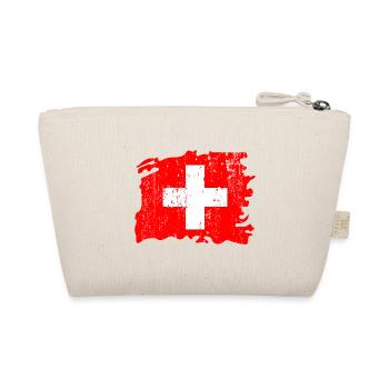 Suisse Suisse suisse drapeau croix - Trousse biologique - nature - Dos