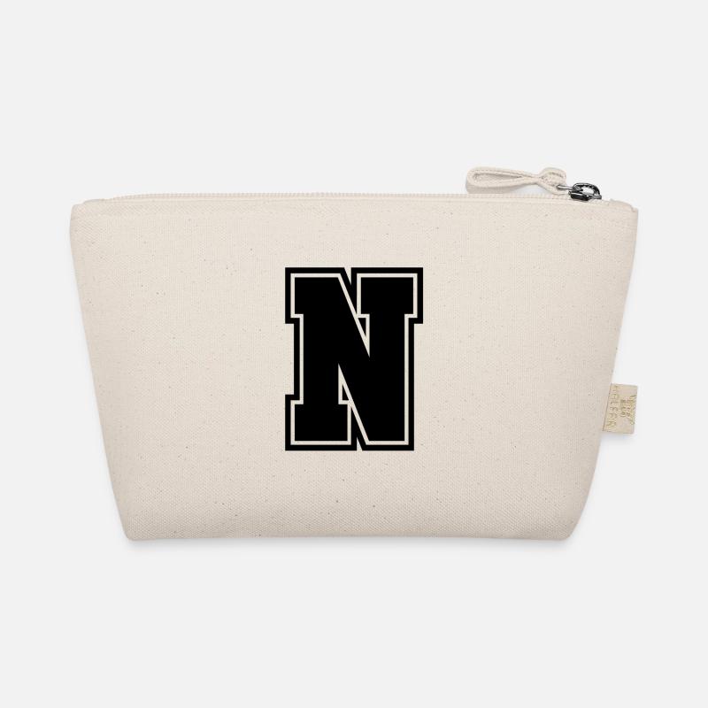 Buchstabe N Bio-Täschchen