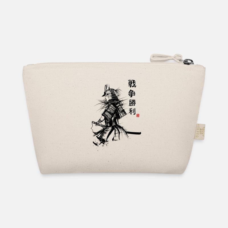 Japanese samorai Organic Pouch