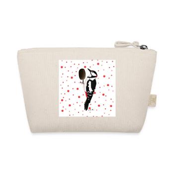 Great Spotted Woodpecker Bird Gift Women Men Children - Organic Pouch - nature - Back
