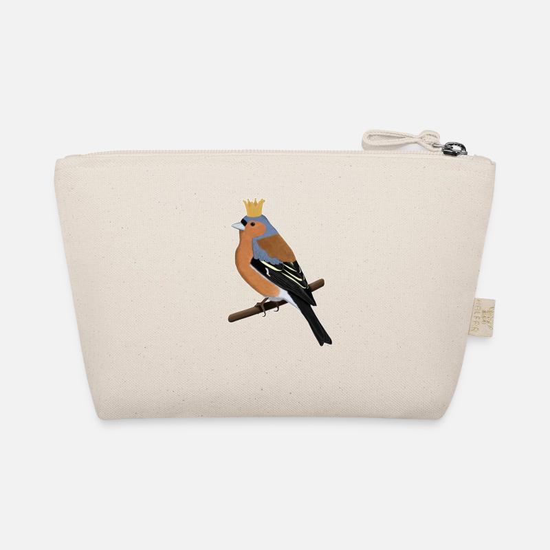 Buchfink Krone Singvogel Süßer Vogel Gartenvogel - Bio-Täschchen - Natur