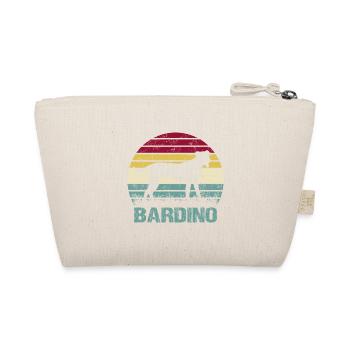 Bardino Majorero Retro Style Silhouette Stripes - Organic Pouch - nature - Back
