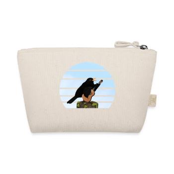 Merle avec l’oiseau de la guitare Dessin d’oiseau - Trousse biologique - nature - Dos