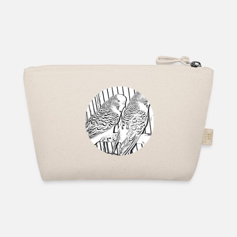 budgies - Organic Pouch - nature