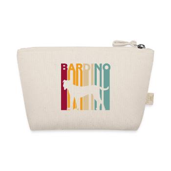Bardino Majorero Retro Vintage Streifen Silhouette - Bio-Täschchen - Natur - Hinten