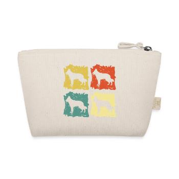 Berger suisse blanc Pop Art - Trousse biologique - nature - Dos