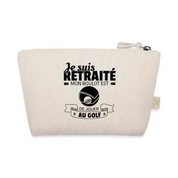 Golf Golfeur Retraité Cadeau - Trousse biologique - nature - Dos