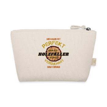 Holzfäller geschenk - Bio-Täschchen - Natur - Hinten