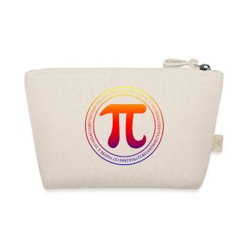 Pi 3.14 Ft Number Math Science Symbol Gift - Organic Pouch - nature - Back
