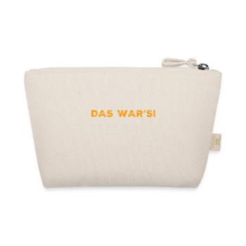 das war's - Bio-Täschchen - Natur - Hinten