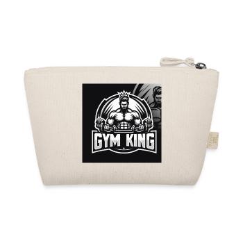 Gym King - Bio-Täschchen - Natur - Hinten