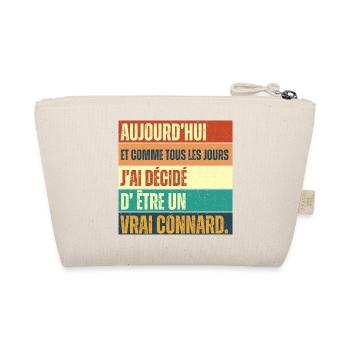 J' ai décidé d' être un vrai connard humour rétro - Trousse biologique - nature - Dos