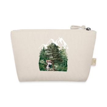 Tiroler Wald Maus Enzian Alpen Alm Natur Wald - Bio-Täschchen - Natur - Hinten