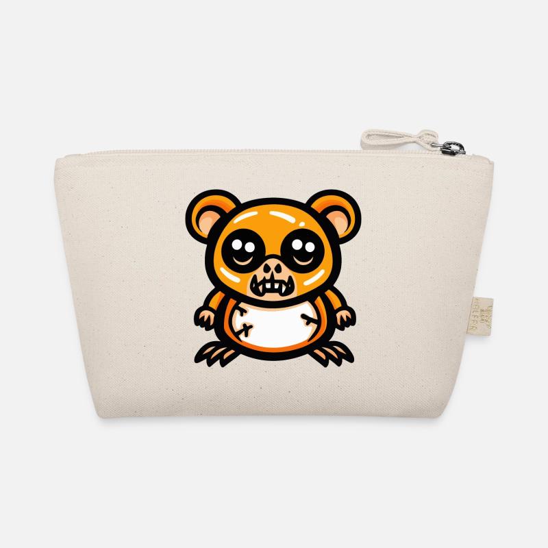 Hamster Halloween Comic Funny Organic Pouch