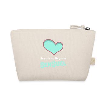 JE SUIS AU RÉGIME SENSUEL ! (amour, love) - Trousse biologique - nature - Dos