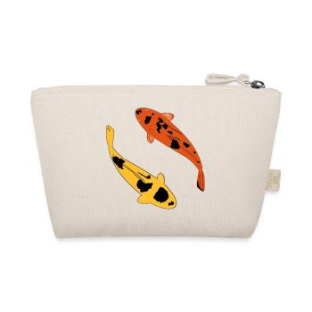 Koi Karpfen - Bio-Täschchen - Natur - Hinten