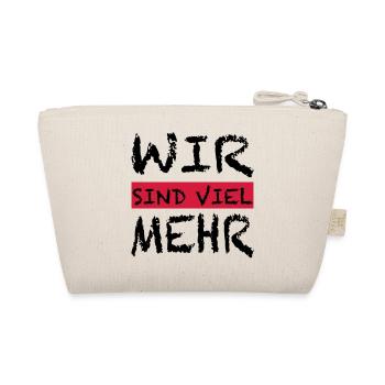 WIR SIND VIEL MEHR - Bio-Täschchen - Natur - Hinten