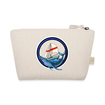 Wal Fisch Segler segeln Ozean Reise Abenteuer Boot - Bio-Täschchen - Natur - Hinten