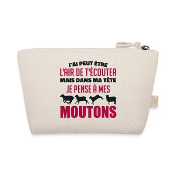 Je pense à mes moutons - Trousse biologique - nature - Dos