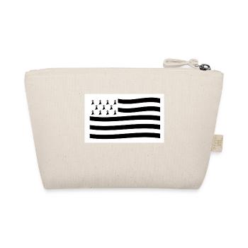 Breton flag symbol Brittany gift - Organic Pouch - nature - Back