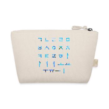 Hangul - lettres coréennes - langue - Trousse biologique - nature - Dos